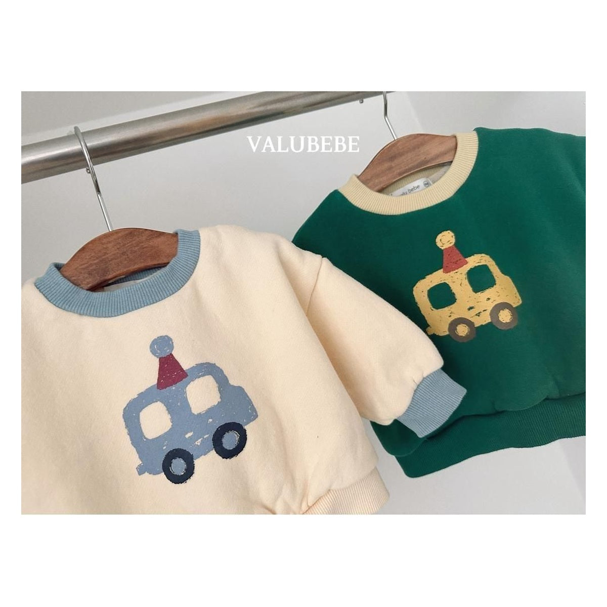 Valu bebe ブンブンカー スウェット