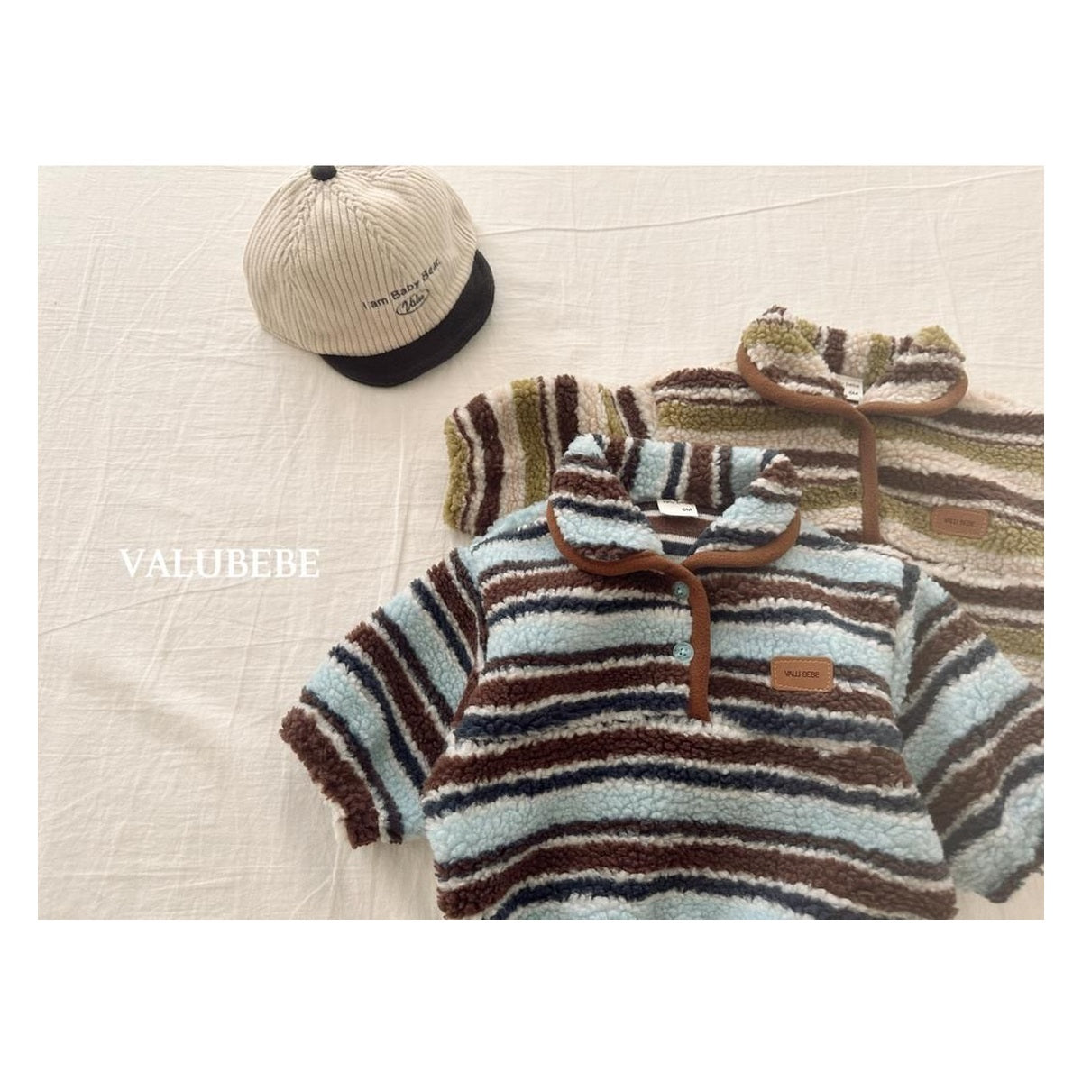 Valu bebe リンクルカラアノラック