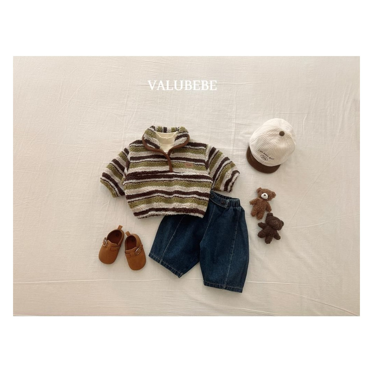 Valu bebe リンクルカラアノラック