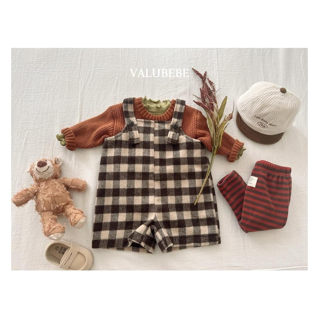 Valu bebe ボーダー裏起毛レギンス