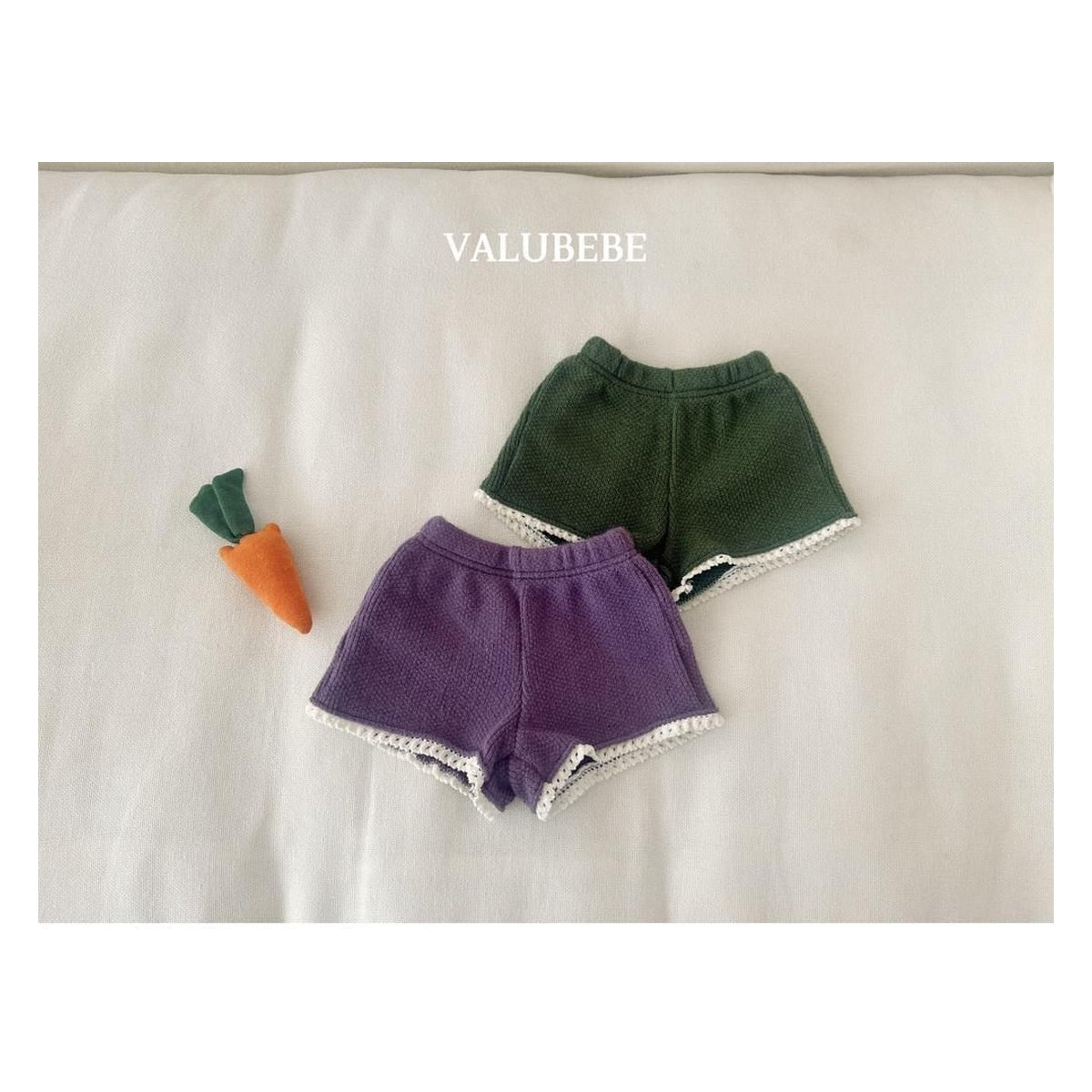Valu bebe ニットレースショーツ