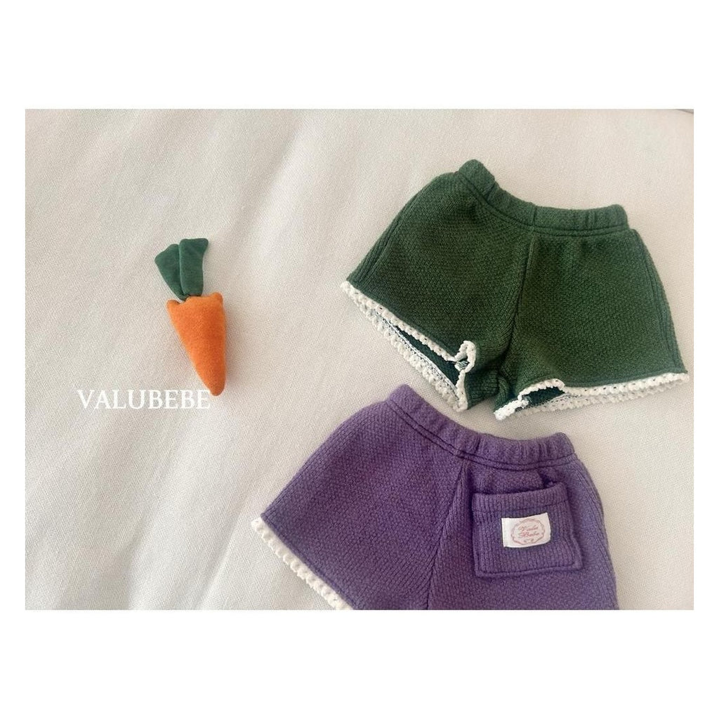 Valu bebe ニットレースショーツ