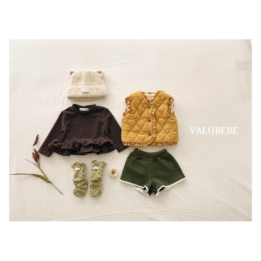 Valu bebe ニットレースショーツ