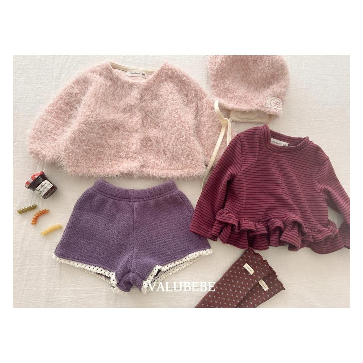 Valu bebe ニットレースショーツ