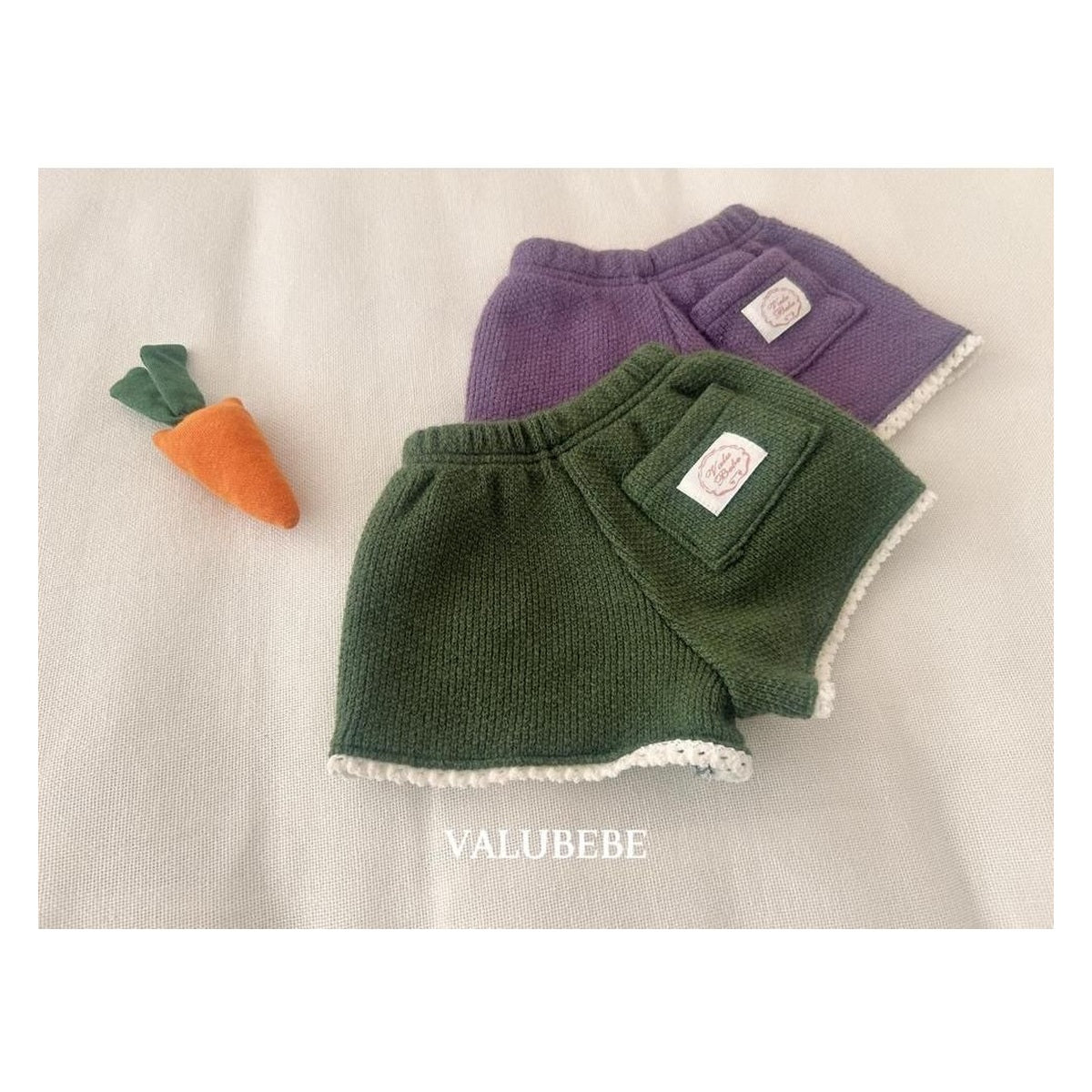 Valu bebe ニットレースショーツ