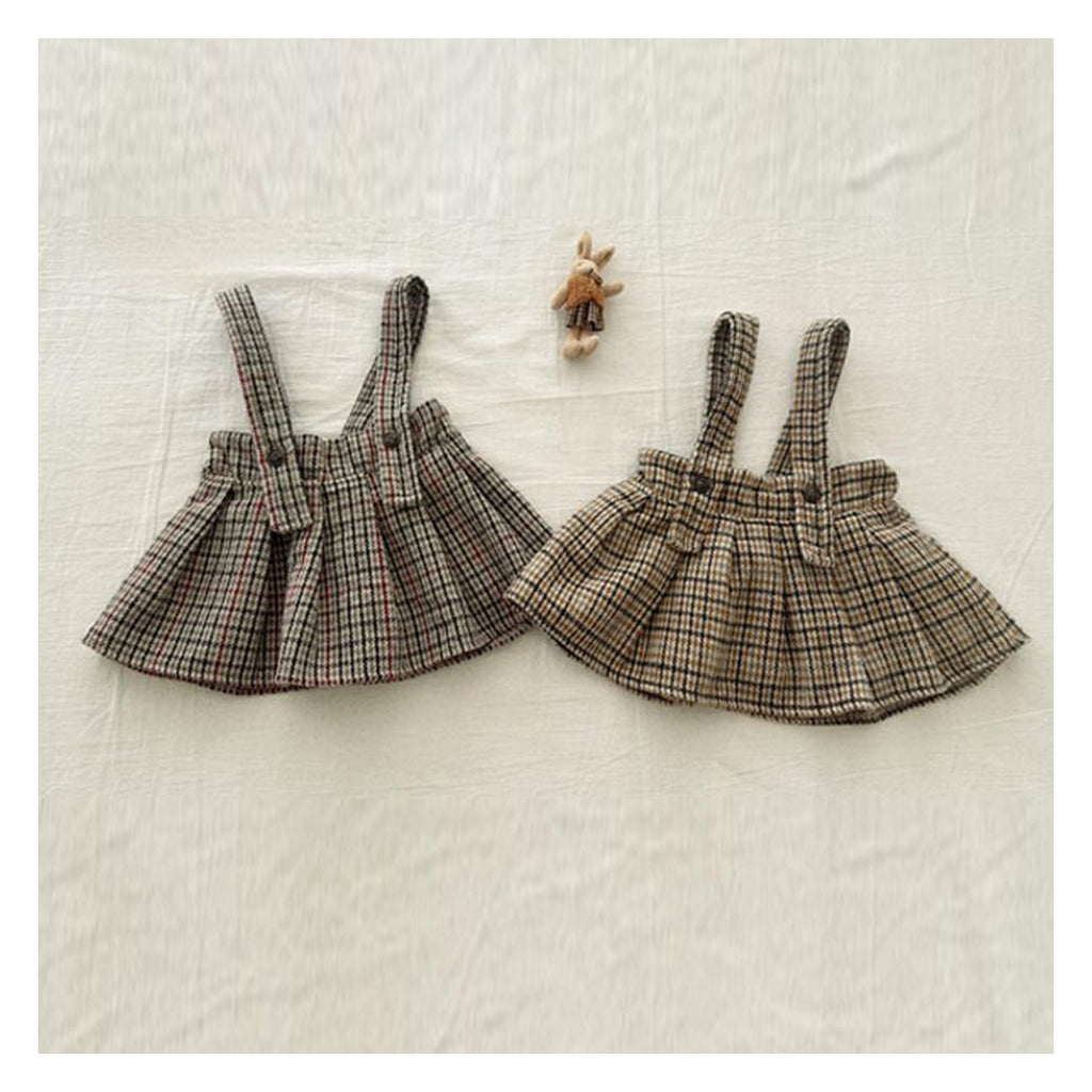 Valu bebe マブチェックプリーツスカート