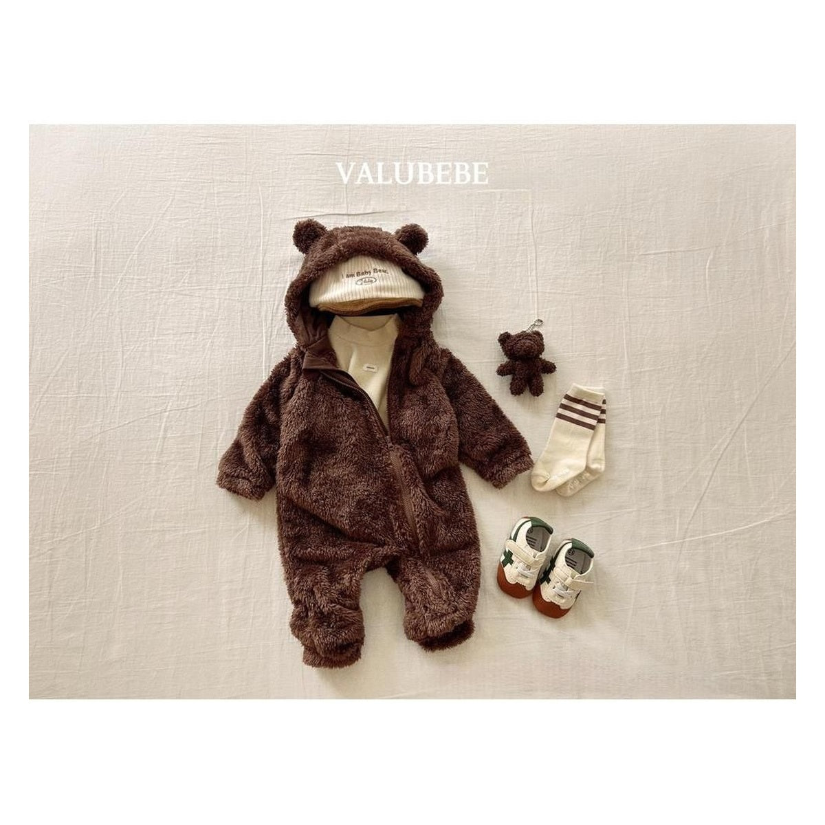 Valu bebe ポカポカフリースセットアップ
