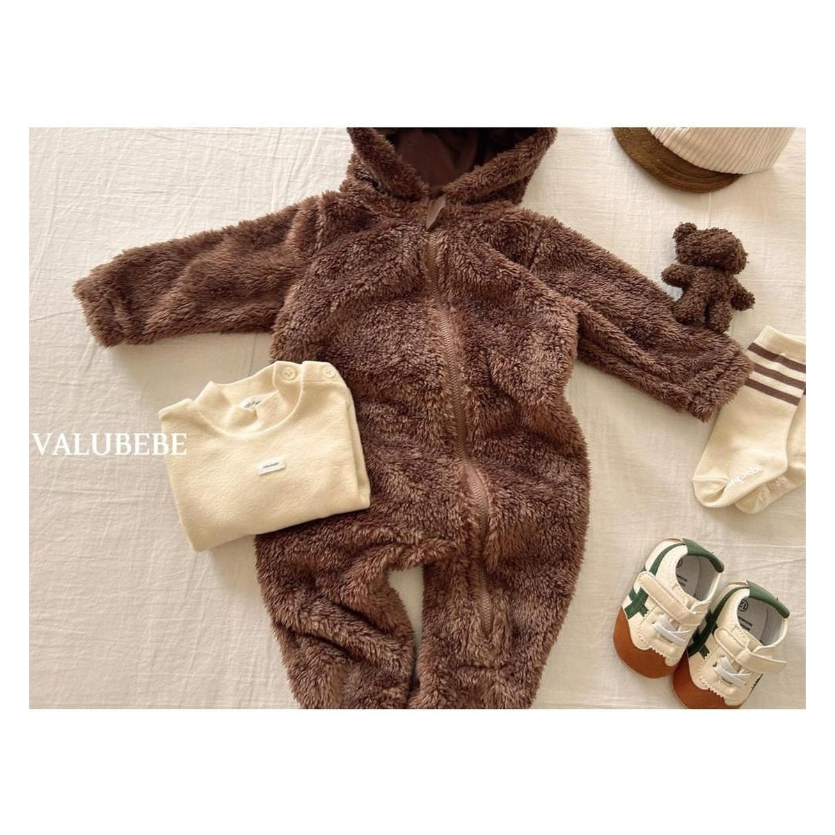 Valu bebe ポカポカフリースセットアップ