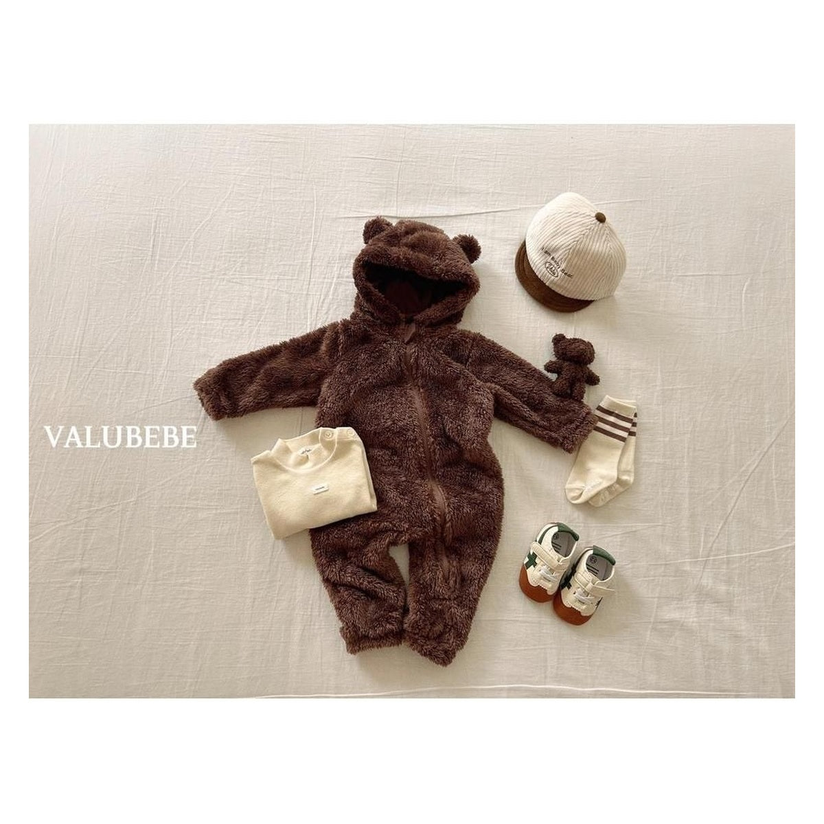 Valu bebe ポカポカフリースセットアップ