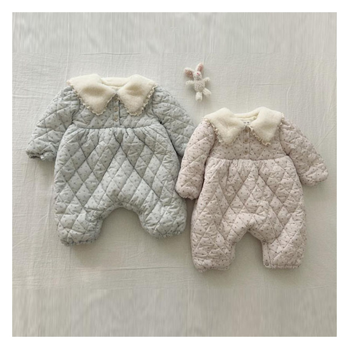 Valu bebe シャーベットフラワーパディングセットアップ
