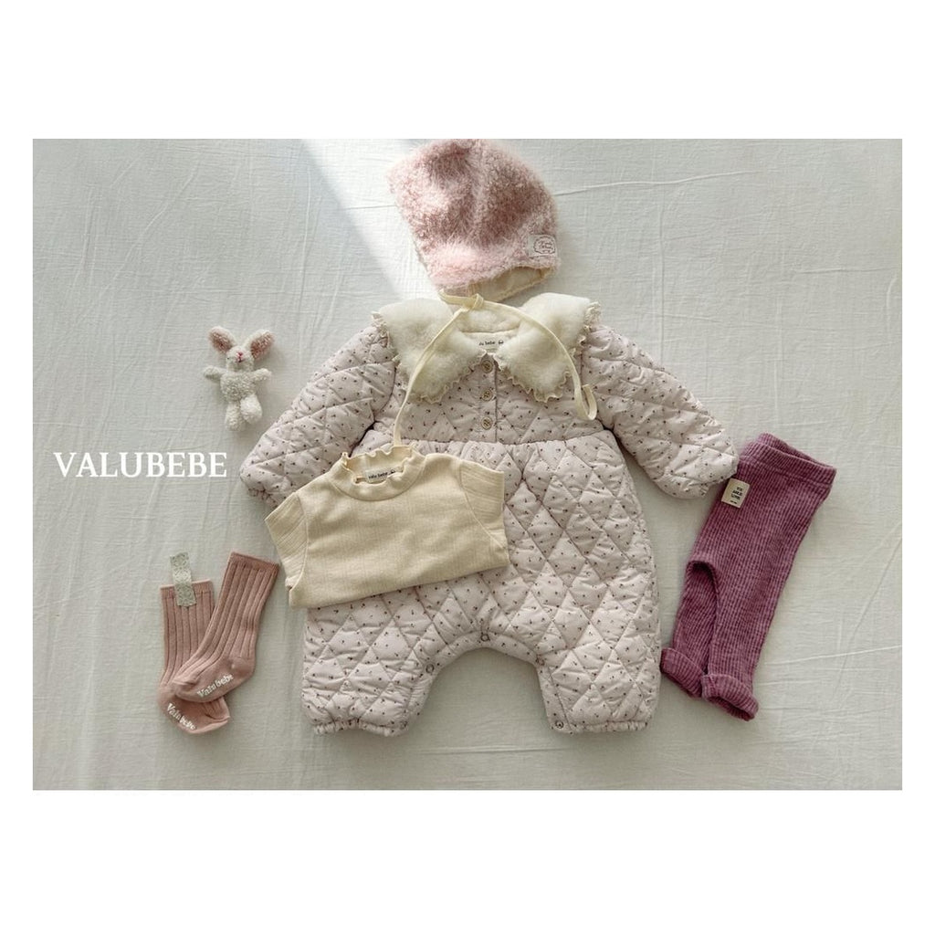 Valu bebe シャーベットフラワーパディングセットアップ