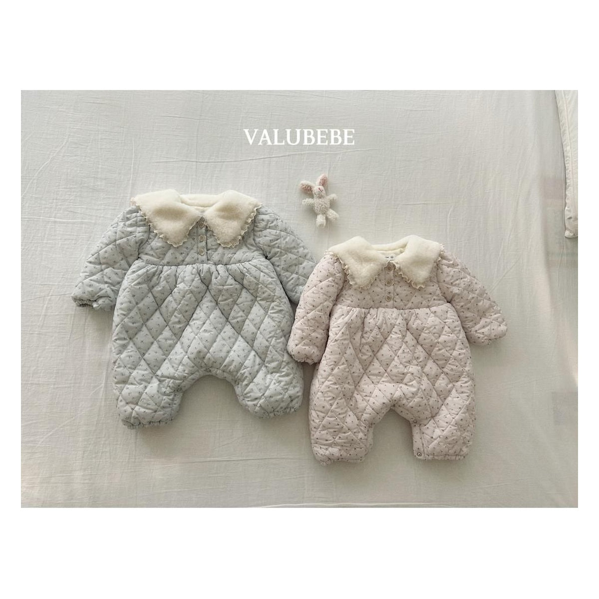Valu bebe シャーベットフラワーパディングセットアップ