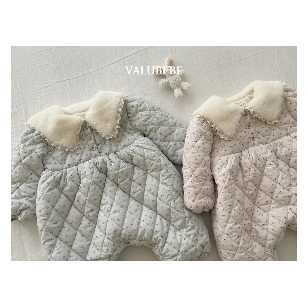 Valu bebe シャーベットフラワーパディングセットアップ