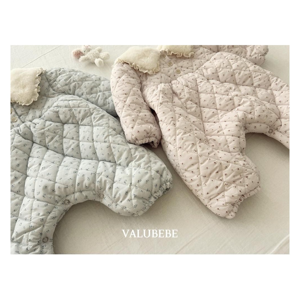 Valu bebe シャーベットフラワーパディングセットアップ