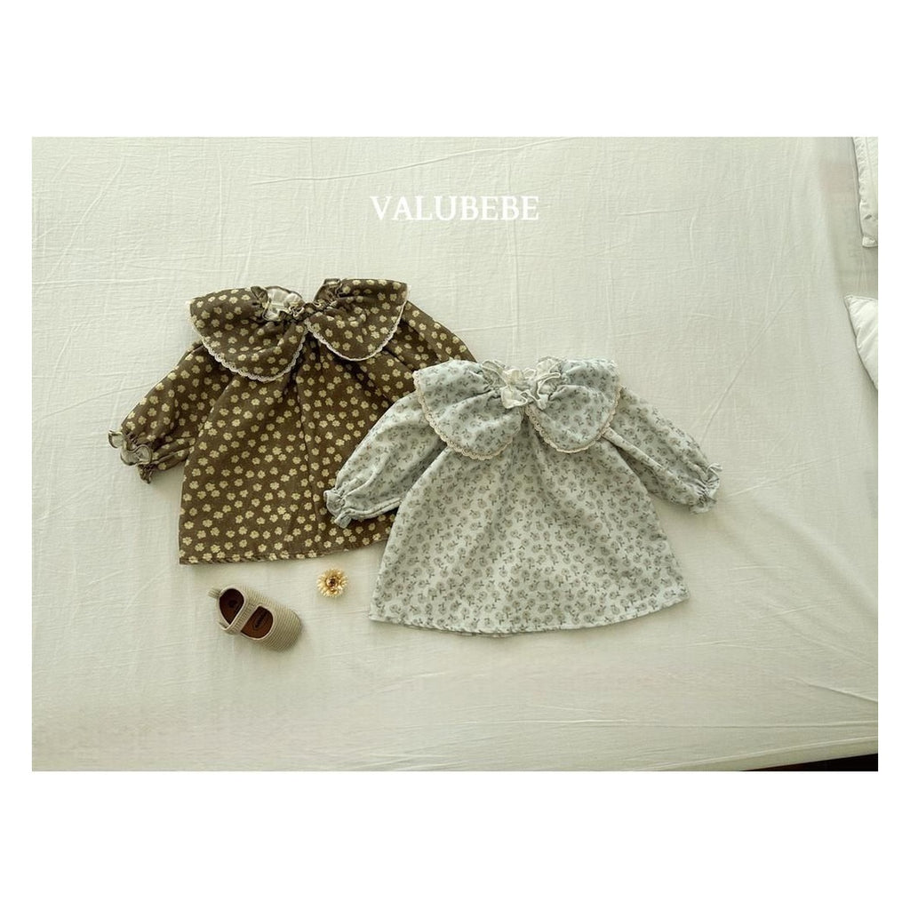 Valu bebe カラー柄ワンピース