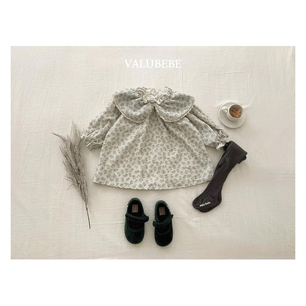 Valu bebe カラー柄ワンピース
