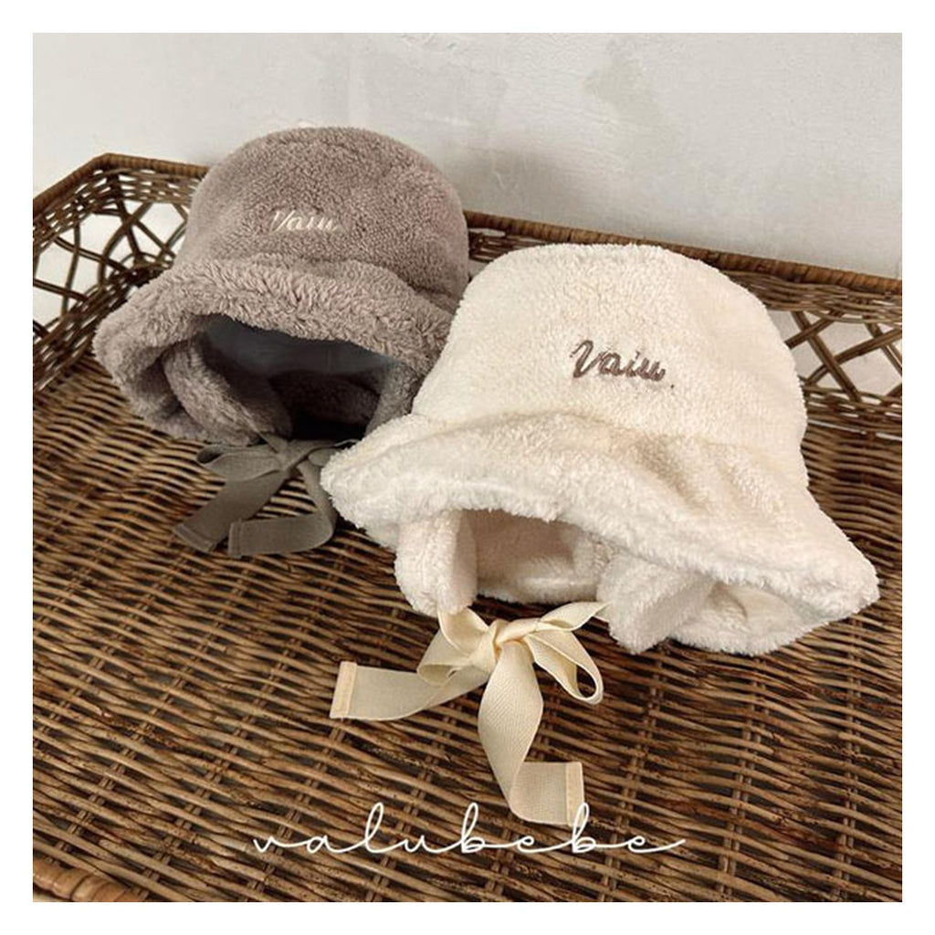 Valu bebe ファーイヤーマフ付きバケットハット FREE