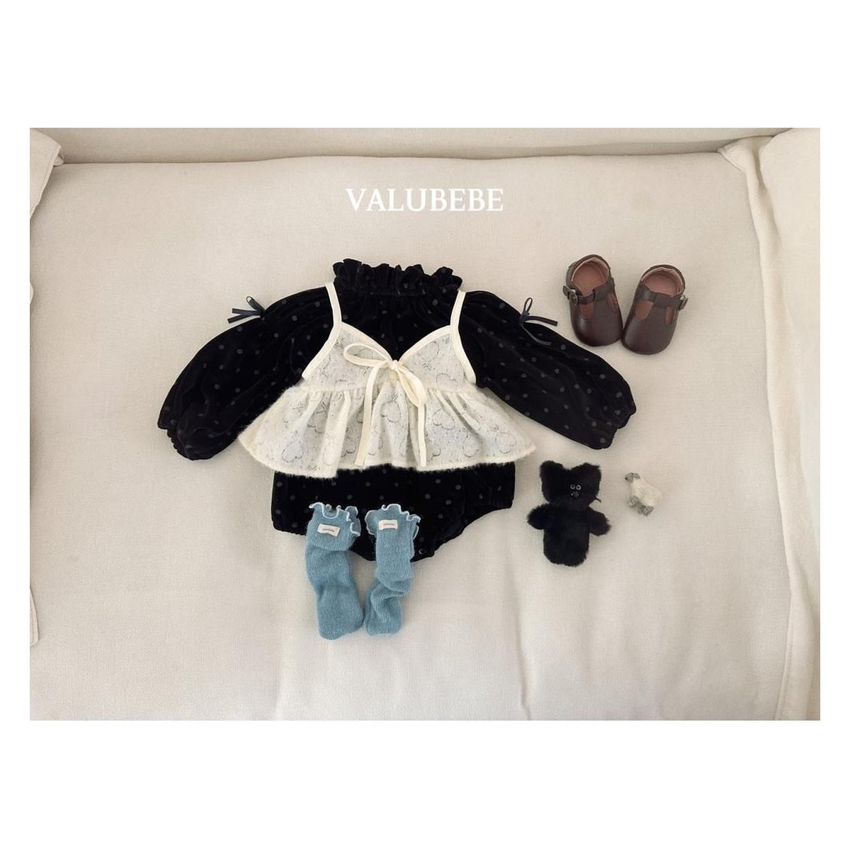Valu bebe ウォームベーシックロンパース 베베FREE