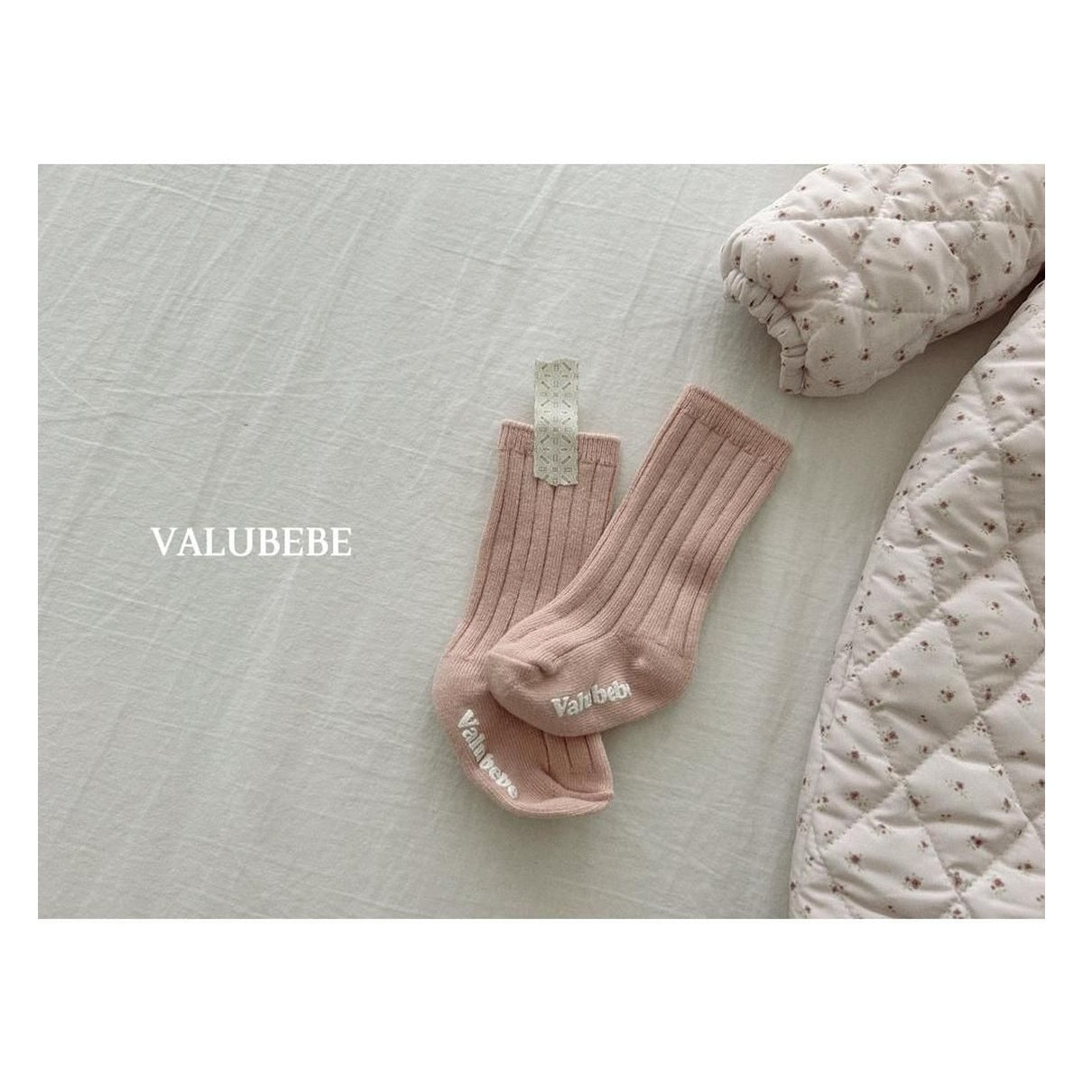 Valu bebe デイリーゴルジーソックス2 베베FREE
