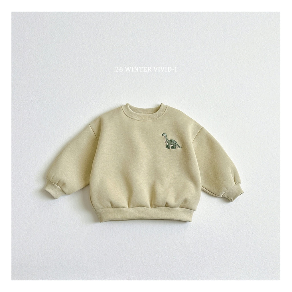 VIVID-I 刺繍恐竜スウェット