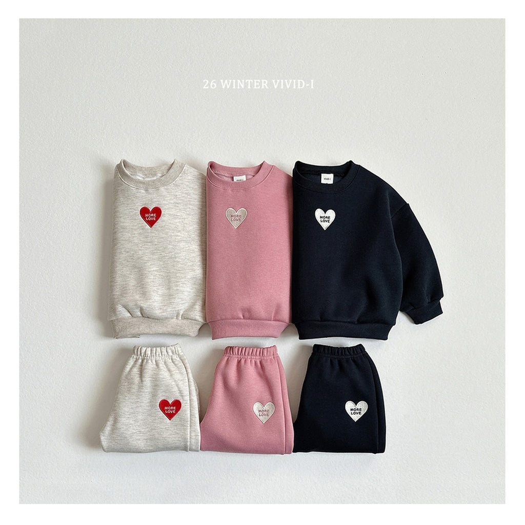 VIVID-I モアラブハート刺繍セットアップ