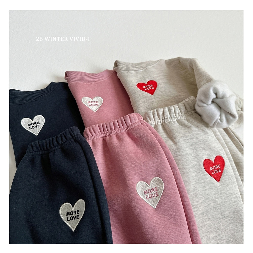 VIVID-I モアラブハート刺繍セットアップ