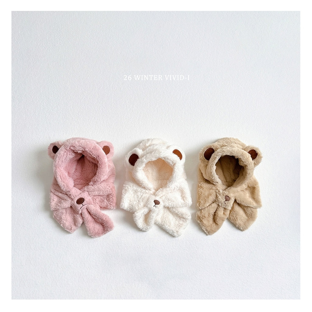 VIVID-I くまちゃん刺繍バラクラバ FREE