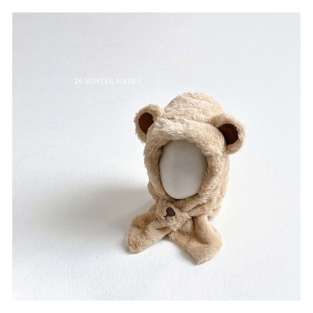 VIVID-I くまちゃん刺繍バラクラバ FREE