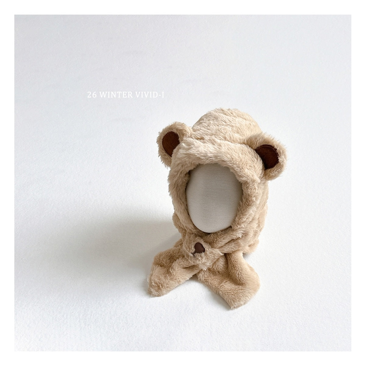 VIVID-I くまちゃん刺繍バラクラバ FREE
